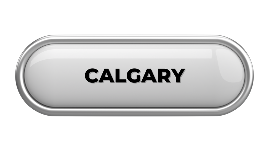 silver button says Calgary