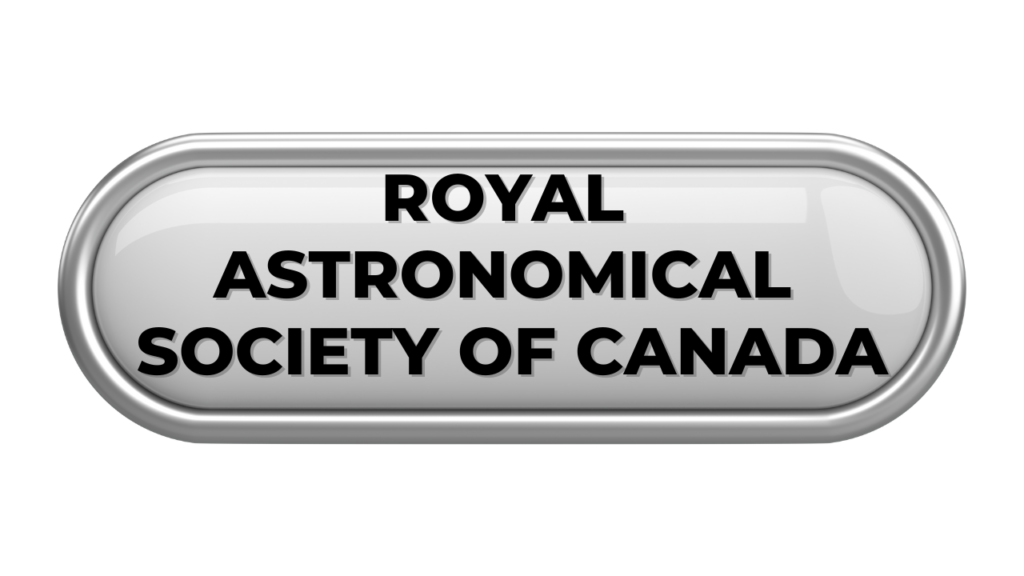 Silver button Royal Astronomical society of Canada