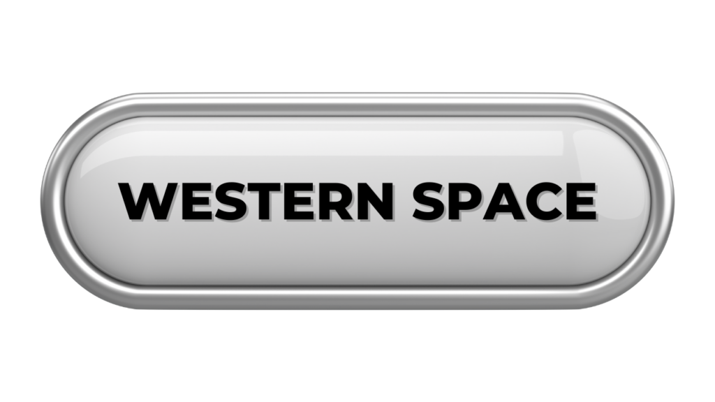 silver button says Western Space