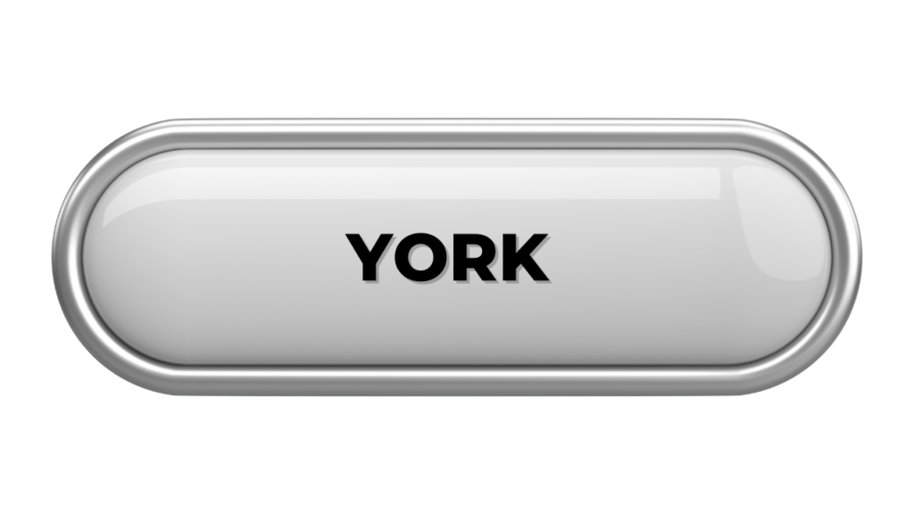 silver button says York